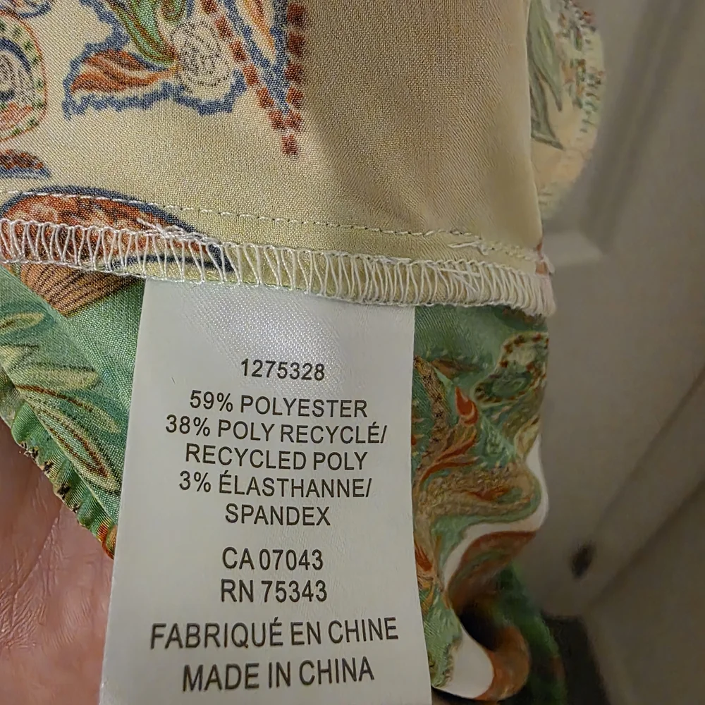 Rachel Zoe Multicolor Paisley Pants Satin - Picture 11 of 13
